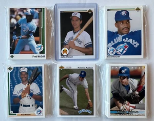 Toronto Blue Jays 1989-93 Upper Deck Team Set Lot (5 Sets mit Olerud RC, 6 HOFers) - Bild 1 von 3