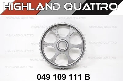 Audi quattro cupé 80/90/4000, polea de levas 049109111B Foto 1 de 2