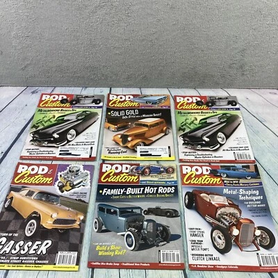 Rod and Custom Magazines Lot of 6 Issues Hot Rods Cars Garage 2007 RC-14 - Image 1 of 4
