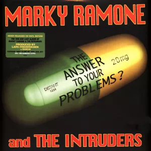 new MARKY RAMONE Lp ANSWER TO YOUR PROBLEMS ramones w/ joan jett rancid vinyl - Imagen 1 de 2