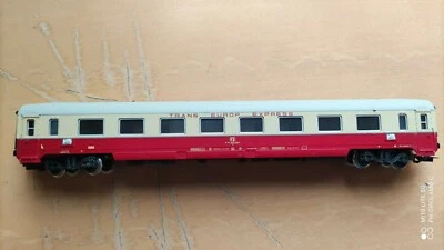 RIVAROSSI H0 - FS CARROZZA PASSEGGERI TRANS EUROP EXPRESS  - Immagine 1 di 3
