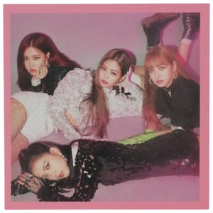 BLACKPINK - "SQUARE UP" 1st Mini Album PINK Ver. Official Postcard Inclusion - Picture 1 of 2