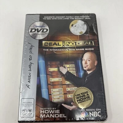 DEAL or NO DEAL Interactive PC DVD as seen on TV Party Game NEW Factory Sealed - Image 1 of 3