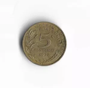 1972 France - 5 Centimes - 585 - Copper Aluminum Nickel - 4g - Picture 1 of 2