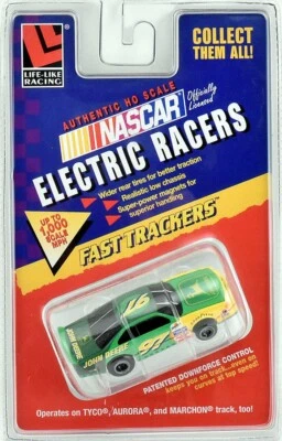 Life-Like John Deere #97 Chad Little NASCAR HO Slot Car #9747 DISC NOS AFX Tyco - Image 1 of 4