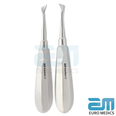 MEDENTRA MANUFACTURING PK Dental Surgical Cryer Root Elevators Tooth Loosening Oral Surgery Basic Kit