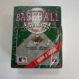 1990 Upper Deck Baseball Cards High Number Series Box Factory Sealed 701-800