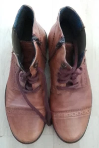 Shoot Elegante Herren-Stiefeletten im Brogue-Stil Gr.41-Cognac-Braun gebraucht - Bild 1 von 8