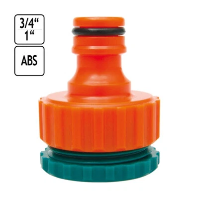 MYBOXSHOP Hahnanschluss für Schnellkupplung 3/4"-1" Gartenkupplung