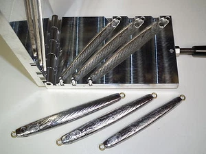 Salzwasser Zigarre Minnow Form 6,8,10oz CNC Aluminium - Bild 1 von 5