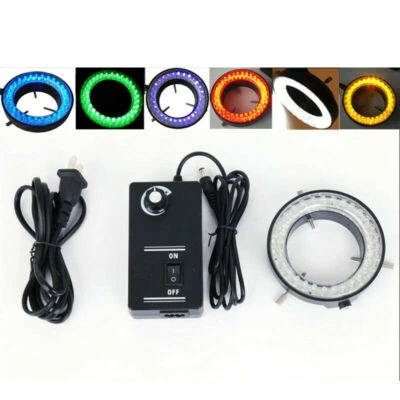 60mm Inner Diameter LED Ring Lamp Different Color Stereo Microscope Light Source - Image 1 of 4