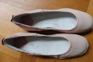 *NEU*bequeme BALLERINAS*Gr. 40*ECHTLEDER*altrosa*KHRIÓ* - Bild 1 von 4