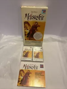 1990 Sony Classical Boito Mefistofele 2 Cassette Tape Opera Boxset NEW RARE - Picture 1 of 6