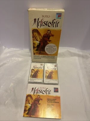 1990 Sony Classical Boito Mefistofele 2 Cassette Tape Opera Boxset NEW RARE - Image 1 of 4