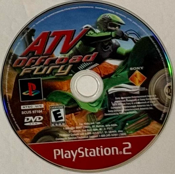 ATV Offroad Fury Greatest Hits PS2 Sony PlayStation 2 - Disc Only - Image 1 of 1