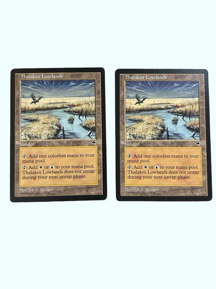 2X Thalakos Lowlands, Tempest, Near Mint, Magic the Gathering MTG - Image 1 of 1