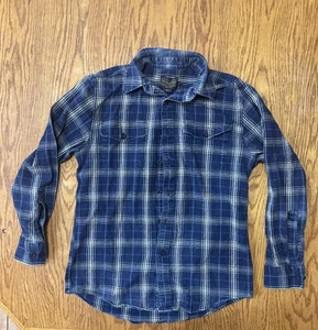 Pendleton Flannel Men’s Button Up Blue Size M - Picture 1 of 4