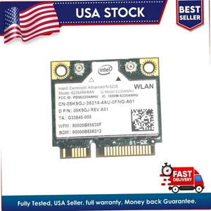 Dell Latitude E6540 Genuine Laptop Wireless Bluetooth Wi-Fi Card 5K9GJ 05K9GJ  - Afbeelding 1 van 6