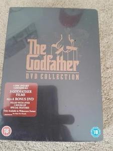THE GODFATHER DVD COLLECTION - 5-DVD BOX SET 2001 - NEW & SEALED - Picture 1 of 5