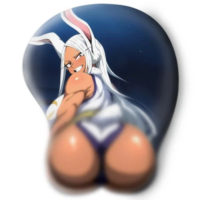 3D butt Anime Mouse Pad with Wrist Rest by My hero academia Mirko #03 - Image 1 of 4
