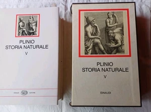 PLINIO - STORIA NATURALE VOL. V - EINAUDI I MILLENNI 1^ EDIZIONE 1988 - Picture 1 of 1