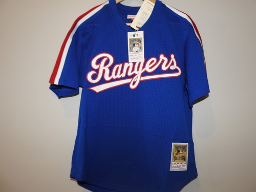 Mitchell & Ness Texas Rangers #34 Nolan Ryan Baseball Jersey New Mens ...