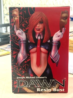 Joseph Michael Linsner's / CRY FOR DAWN / резиновый бюст 2002 новый / неиспользованный - Изображение 1 из 4