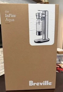 Breville InFizz Aqua Macchina per Acqua Spumante con Bidone CO2 Acciaio Inox - Foto 1 di 3