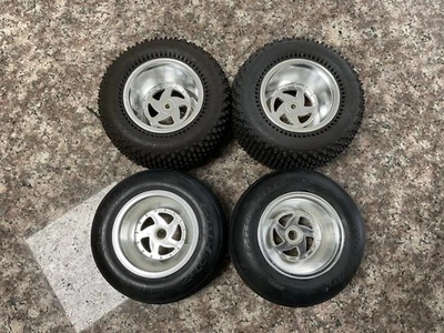 Rpm And Proline Wheel Set For Team Associated Rc10T And Losi Xxt Xxxt - Image 1 of 4