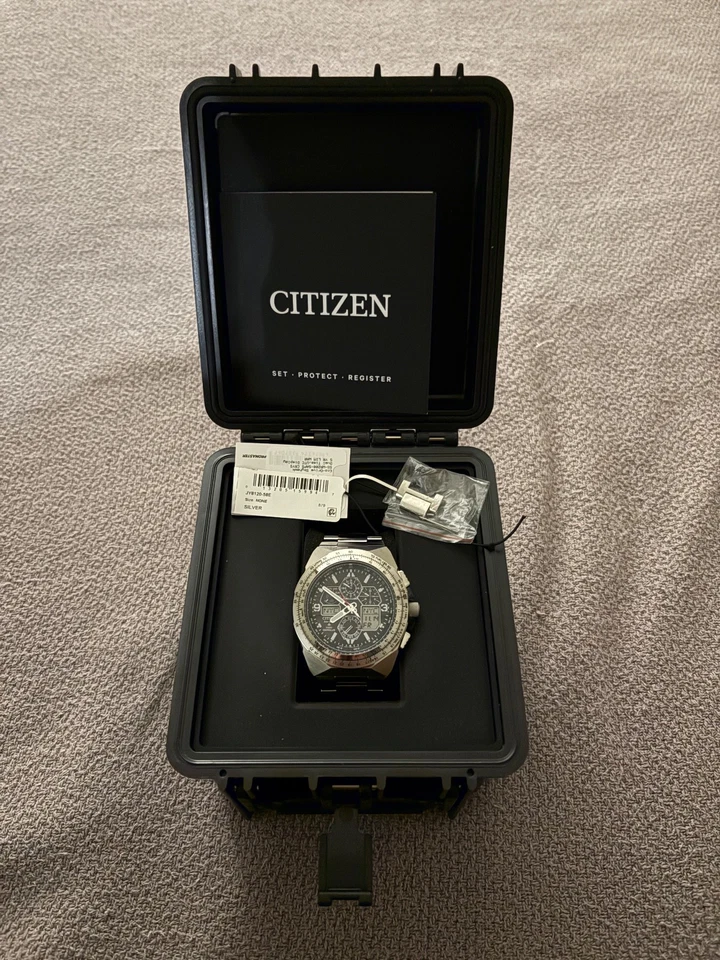 Citizen JY8120-58E Promaster Skyhawk A-T Stainless Steel Atomic Timekeeping - Image 1 of 4