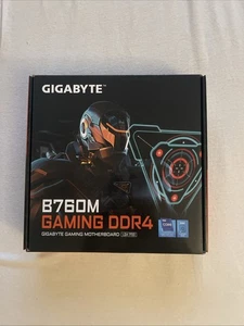 GIGABYTE B760M GAMING X DDR4 LGA 1700 MicroATX Intel Mainboard - Bild 1 von 7