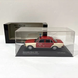 MINICHAMPS 1/43 Mercedes-Benz 200 Fire Command Vehicle Diecast Model - Picture 1 of 11