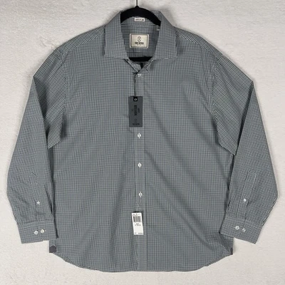 Todd Snyder The Mayfair Dress Shirt Men's 17 32/33 White Green Purple Check NWT - Image 1 of 4