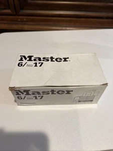 Master Lock No. 17 COMMERCIAL (6-PACK!) 2” Laminated Padlock Keyed Alike - Picture 1 of 7