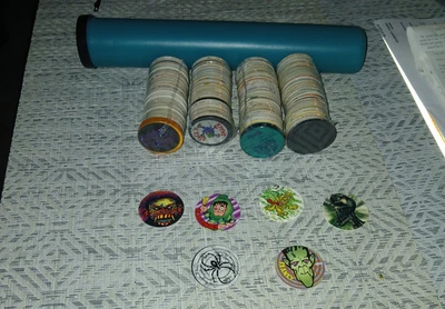 Vintage Pogs 80s and 90s with Goosebumps and various other brands - Image 1 of 4