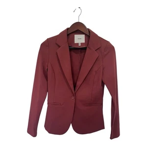 Ichi Women’s Blazer Kate In Red Small Work Business Office - Picture 1 of 14
