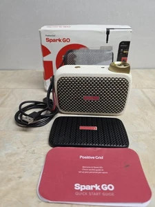 Positive Grid Spark GO Pearl - Amplificador de guitarra inteligente portátil y altavoz Bluetooth - Imagen 1 de 12