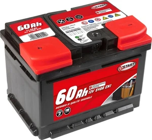 Autobatterie 60AH 12V 540A Pluspol links Kassette L2 Start - Bild 1 von 1