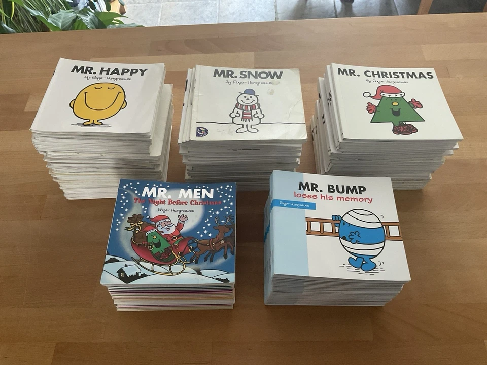 Mr Men Book Bundle 130 Books Various Series - Image 1 of 4