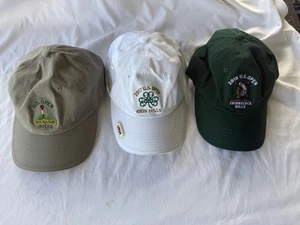 Lote de 3 Sombreros de Golf USGA Miembros US Open '13, 17 y 18 Colección Nunca Usados - Imagen 1 de 16