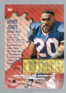 Henry Jones #268 Bills Illinois 1997 solo para miembros del Topps Stadium Club - Imagen 1 de 1