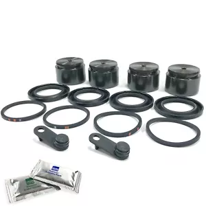 FRONT CALIPER REBUILD KIT PISTON FIT: RANGE ROVER & SPORT BREMBO 4POT BCR0007A - Picture 1 of 3