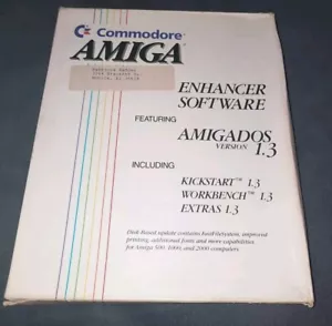 Commodore Amiga Enhancer Software AmigaDos 1.3 Kickstart Workbench Extra Completo - Imagen 1 de 7