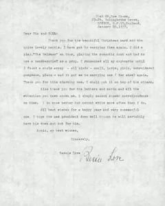 Bessie Love signierter Brief - Bild 1 von 2