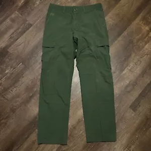 VF Imagewear Size 34x33 Olive Green Pants Work Duck Canvas - Picture 1 of 6