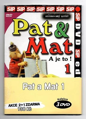 Pat a Mat (A je to) 6DVD Collection Czech animated series Region ALL  - Image 1 of 4