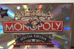 Juego de mesa completo Parker Brothers' MONOPOLY The AMERICA edición especial - Imagen 1 de 12
