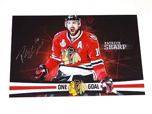 CHICAGO BLACKHAWKS PATRICK SHARP SIGNED 8X12 PHOTO NHL!!! - Bild 1 von 1