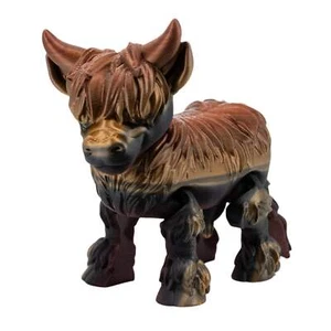 3D-gedruckter Highland Cow Fidget | mehrere Farben | Black Sheep Productions LLC - Bild 1 von 9