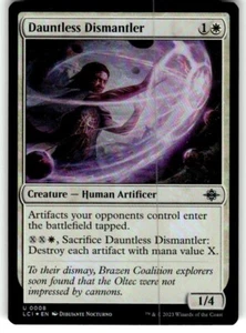 FOIL NM MTG Dauntless Dismantler The Lost Caverns of Ixalan Regular - Picture 1 of 2
